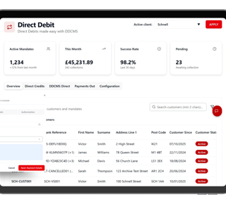 Basic User Direct Debit Flow Direct Debit Software & Payment Collection | Access Paysuite